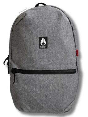 Nixon Grey Everyday Zip-Front Backpack